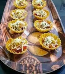 Basket Cheese Chaat at Dharti Namkeen & Sweets