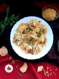 Cheese Sev Puri at Dharti Namkeen & Sweets