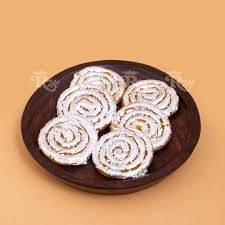 Kaju Jalebi at Dharti Namkeen & Sweets