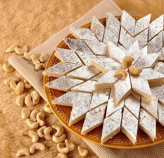 Kaju Katli at Dharti Namkeen & Sweets