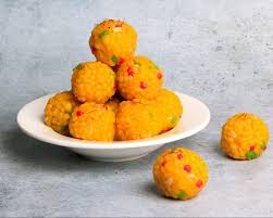 Motichoor Laddu at Dharti Namkeen & Sweets